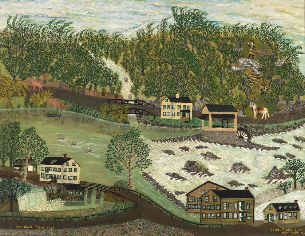 (Coryell's Ferry Painting)
