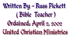 Bible Teacher Russ Pickett