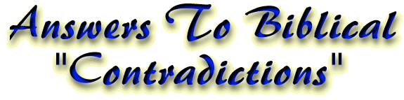 Answers to Contradictions